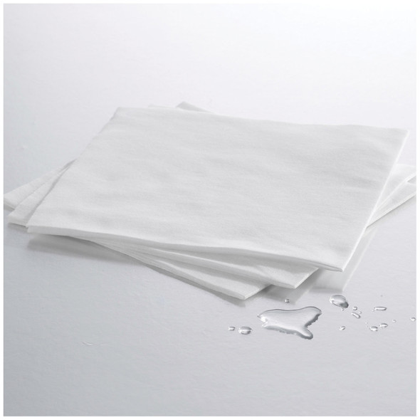 Graham Medical 49733 Non-Woven Washcloth, 12in. x 13½in., White, 50/pk, 10 pk/cs (60 cs/plt) , case