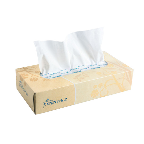 Georgia-Pacific Consumer Products PACIFIC BLUE SELECT™ 48100 Facial Tissue, Flat Box, White, 8.4in.x7.5in., 100 sht/bx, 30 bx/cs (48 cs/plt) , case