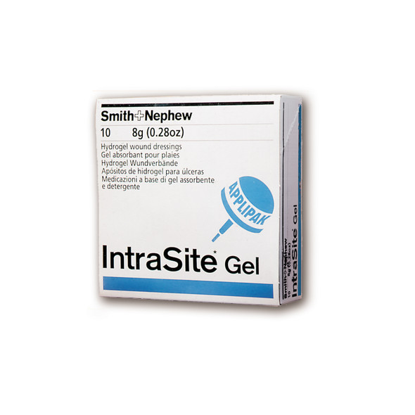 Smith & Nephew, Inc. & NEPHEW INTRASITE™ 66027308 HydrogelWound Gel, 8g (.28 oz) Applipak, 10/pkg, 4 pkg/cs (US Only) , case