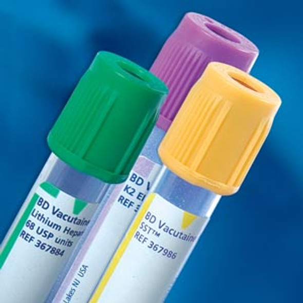 BD VACUTAINER® 367820 Plastic Tube, Conventional Stopper, 16mm x 100mm, 10.0mL, Red, Paper Label, Clot Activator & Silicone Coated Interior, 100/pk, 10 pk/cs (Minimum Expiry Lead is 90 days) (Temp Sensitive; Non-Returnable) (Continental US Only) , ca