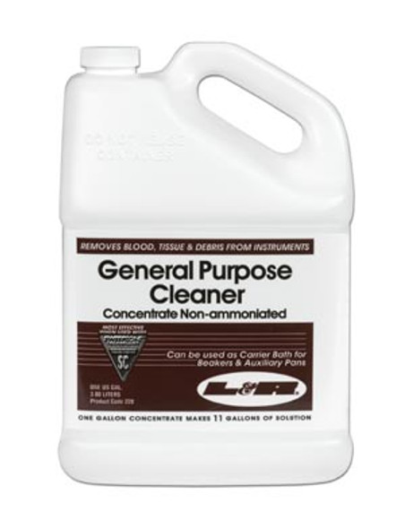 228 L&R Manufacturing Company General Purpose Cleaner, Gallon Bottle, 4/cs (40 cs/plt)