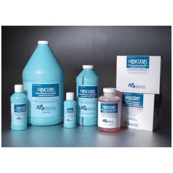 Molnlycke Health Care US, LLC HIBICLENS® 57508 Skin Cleanser, 8 oz Liquid, 24/cs (54 cs/plt) (US Only) , case