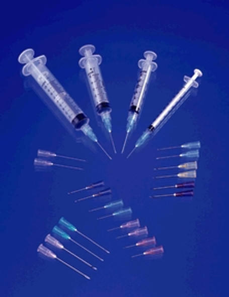 Exel Corporation 26250 Syringe & Needle, Luer Lock, 10cc, 22G x 1in., 100/bx, 8 bx/cs , case