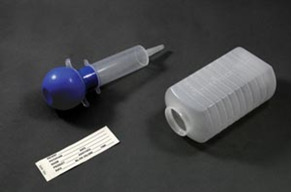 AS011P Amsino International, Inc. Irrigation Syringe, 60cc, Sterile, Form Filled Seal Package, 50/cs