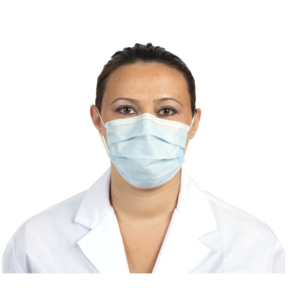 Sultan Healthcare, Inc. COM-FIT® EASY BREATHE™ 20340 Ear Loop Mask, Blue, 40/bx , box