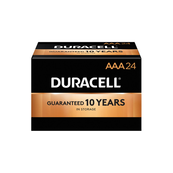 Duracell COPPERTOP® ALKALINE BATTERY WITH DURALOCK POWER PRESERVE™ MN2400BKD Battery, Alkaline, Size AAA, 24/bx, 6 bx/cs (UPC# 53048) (Products are not for Private Household Markets; Products cannot be sold on Amazon.com or any other 3rd party site) 