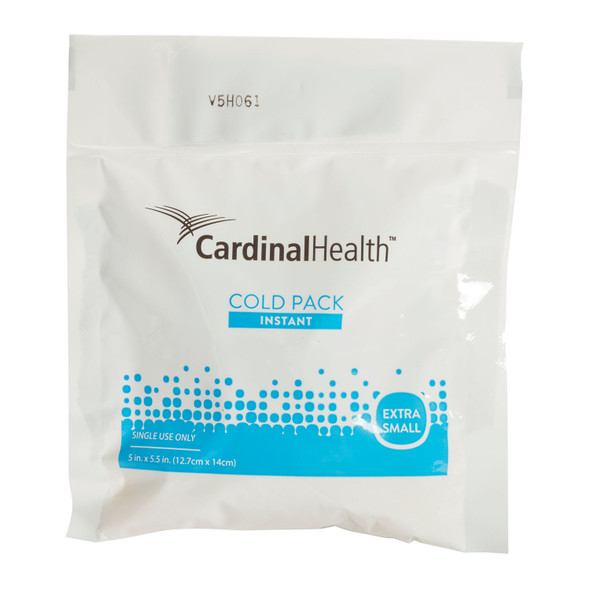 Cardinal Health HEALTH KWIK-KOLD® 103B Cold Pack, X-Small, 5 x 5.5, Bulk, 50/cs (Continental US Only) (Item is considered HAZMAT and cannot ship via Air or to AK, GU, HI, PR, VI) , case