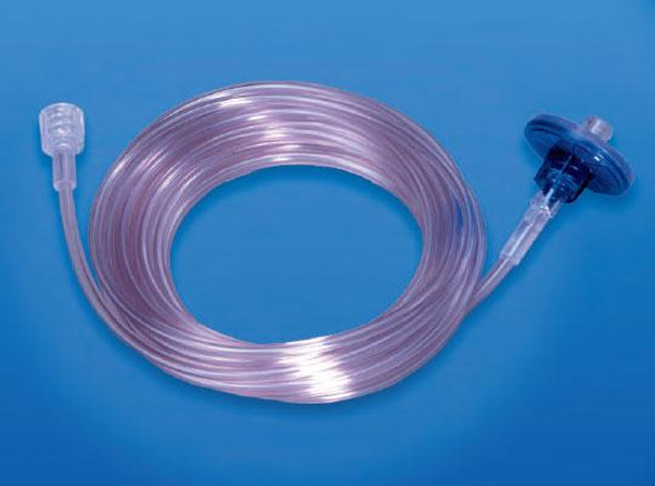 225-3415-800 ICU Medical Gas Sampling Line Perkin-Elmer 'B' 10' Filter, 50/Ca
