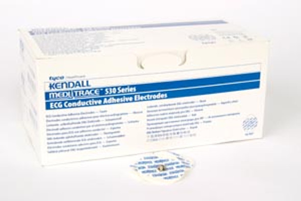 Cardinal Health 31115788 ECG Electrode, Diaphoretic, Foam 535, 5/pk, 1 pk/ctn, 120 ctn/cs (Continental US Only) , case