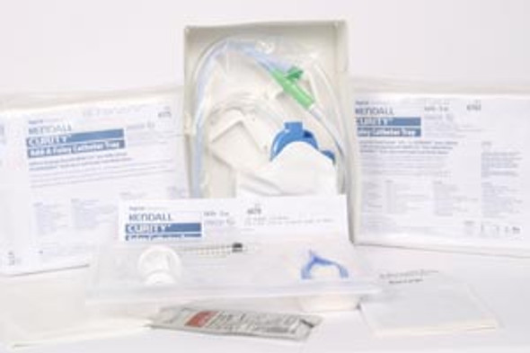 Cardinal Health 6070 Foley Catheter Tray with #6208 Drain Bag 2000mL, Silicone, 14FR, 5cc Drain Bag, 10/cs (60-Day Dating; Non-Returnable) (Continental US Only) , case