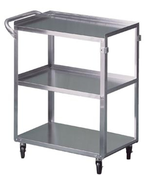 63500 Brewer Company Utility Cart, Stainless Steel, All Purpose, 300 lb Capacity