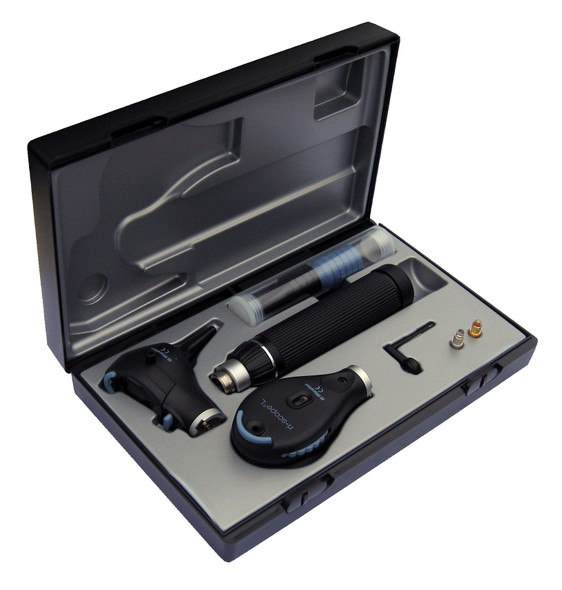 3746-203 Riester Ri-Scope L L3 Led Otoscope / L2 Led Ophthalmoscope, 2.5V, C-Handle For 2 Alkaline Batteries Type C