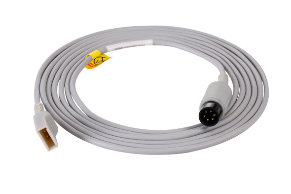 01.57.471028-10 Edan Pressure Transducer Interface Cable (for Utah)