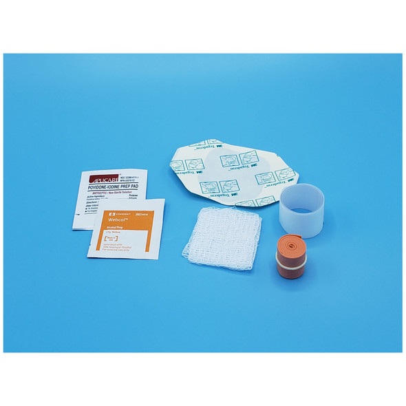 Busse Hospital Disposables, Inc. 820 IV Start Kit, Tegaderm™ Dressing, (1) Alcohol Prep Pad, (1) PVP Prep Pad, Sterile, 50/cs (US Only) , case