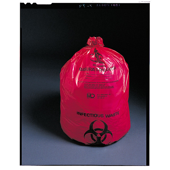 Medegen Medical Products, LLC ULTRA-TUFF™ 45-50 Infectious Waste Bag, 24in. x 24in., 1.25 mil, 250/cs (100 cs/plt) , case