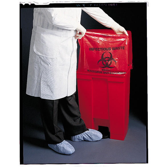 Medegen Medical Products, LLC SURE-SEAL™ 37-97 Infectious Waste Bag, 24in. x 24in., 1.2 mil, 8-10 gal, 150/rl/cs , case