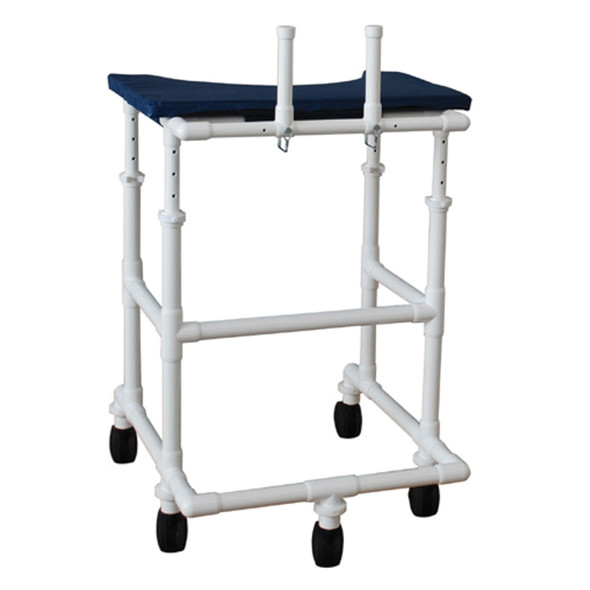 MJM International Corp. 450-ADULT Adult Platform Walker, Height Adjustable, 5 Heavy Duty Threaded Stem Casters , each