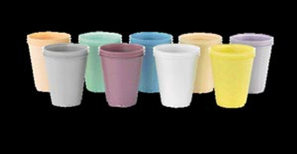 Medicom, Inc. 105 Plastic Cup, 5 oz, Green, 100/sleeve, 10slv/cs (Not Available for sale into Canada) , case