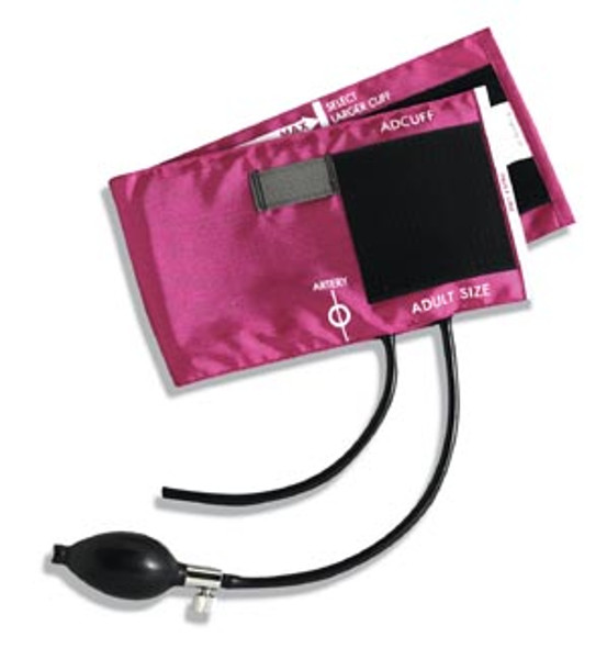American Diagnostic Corporation ADCUFF™ 865-11AM Inflation System, Magenta, Adult, Latex Free (LF) , each