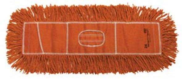 Pro Advantage ADVANTAGE® P120052 Twist Dust Mop, Orange, 5in. x 48in. (DROP SHIP ONLY from Golden Star, Inc. - $100 minimum order for prepaid freight outside the Continental U.S., $100 dollar minimum order inside the Continental U.S.) , each