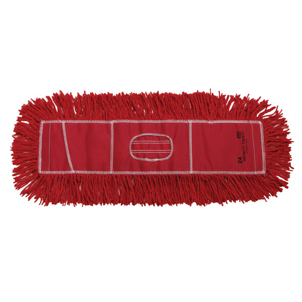 Pro Advantage ADVANTAGE® P120054 Twist Dust Mop, Red, 5in. x 48in. (DROP SHIP ONLY from Golden Star, Inc. - $100 minimum order for prepaid freight outside the Continental U.S., $100 dollar minimum order inside the Continental U.S.) , each