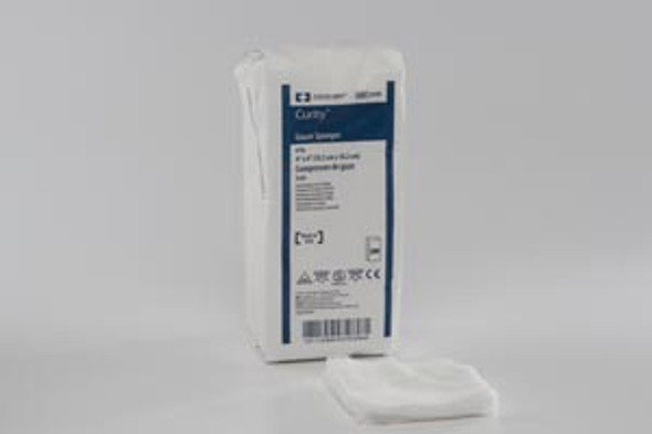 Cardinal Health HEALTH CURITY™ 2556- Gauze Sponge, 4in. x 4in., 8-Ply, Non-Sterile, 200/bg, 20 bg/cs (Continental US Only) , case