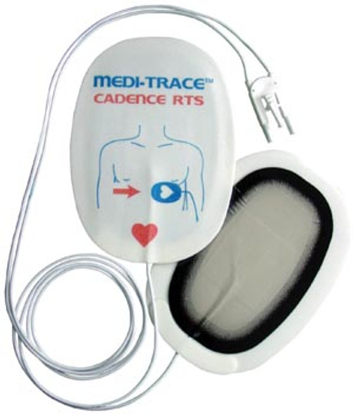 Cardinal Health HEALTH MEDI-TRACE CADENCE™ 22550A- Defibrillation Electrode, Physio-Control, Quik-Combo, 1 pr/pch, 10 pch/cs (Continental US Only) , case