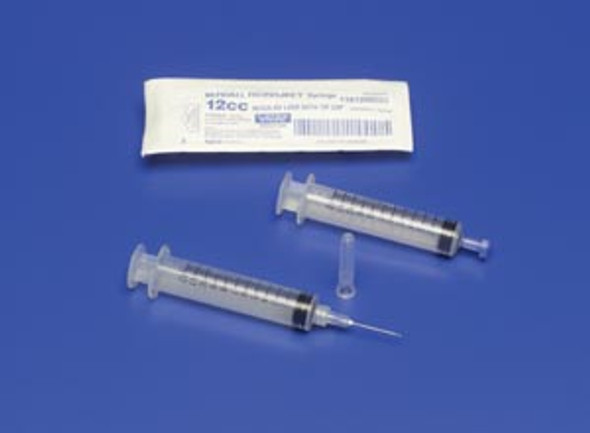 Cardinal Health HEALTH MONOJECT™ 8881512852 Syringe Only, 12mL, Regular Tip, 0.2cc Graduations, 80/bx, 6 bx/cs (Continental US Only) (Item on Manufacturer Backorder - Inventory Limited when Available) , case