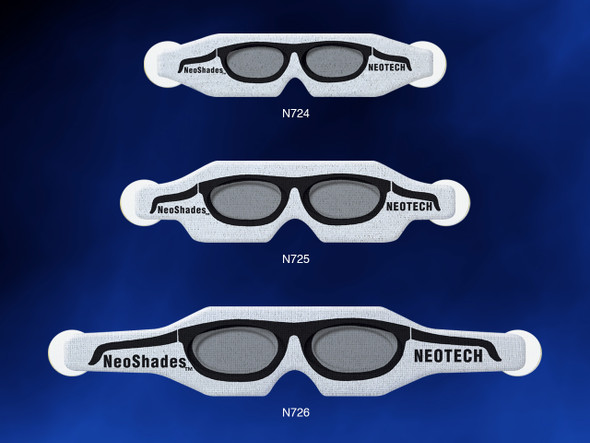 N725 Neotech NeoShades with Tabs & Ocular Pockets Small, 50/Box