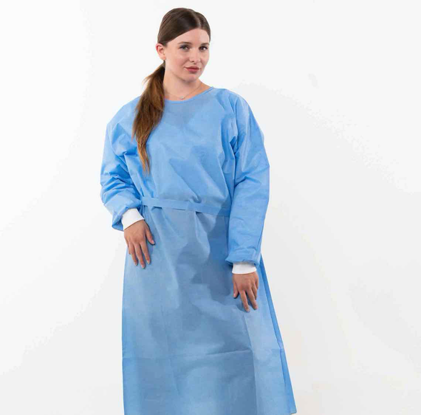 Maxikare Disposable Isolation Gown Level 3, 80/Case