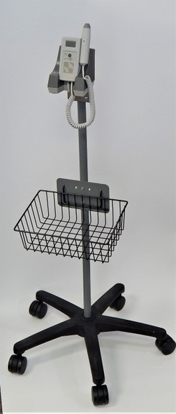 STND-121 Newman Medical Roll Stand with Basket, for Digidop 330 & 770 Models Only