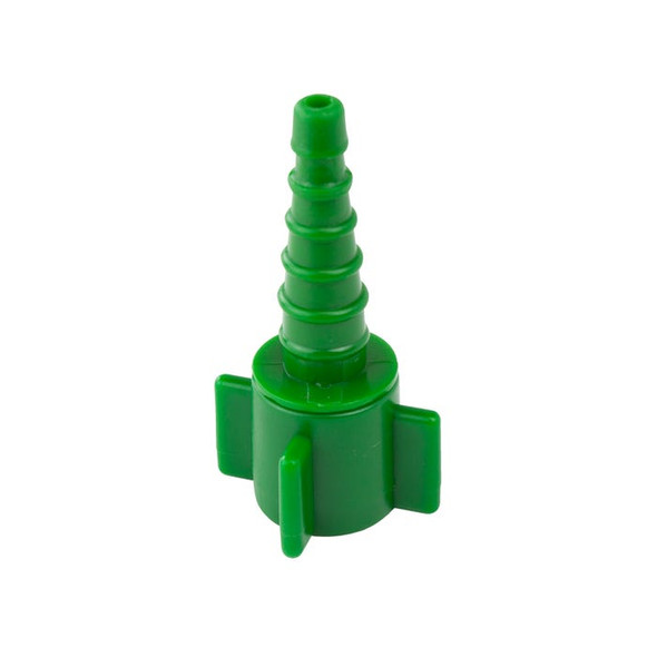 33308 Dynarex Oxygen Tubing Nut Nipple Swivel Adaptor, 50/cs