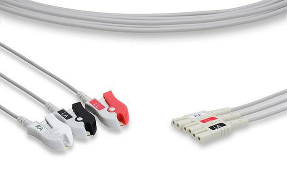 LLL3-90P0 Cables and Sensors Spacelabs Compatible ECG Leadwire, Each