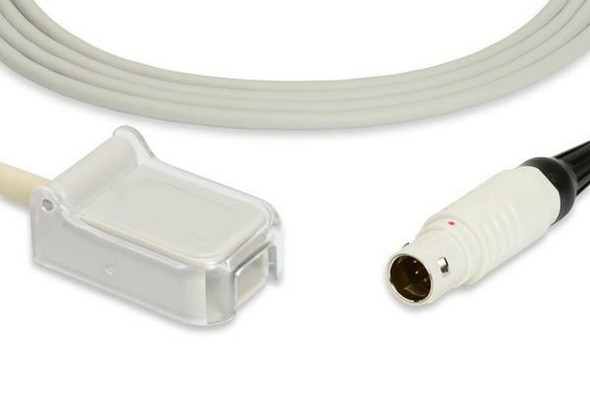 E708-280 Cables and Sensors Draeger Compatible SpO2 Adapter Cable, Each