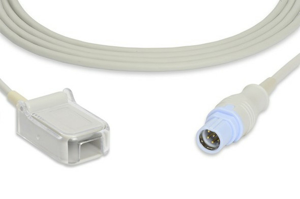 E708M-230 Cables and Sensors Draeger Compatible SpO2 Adapter Cable, Each