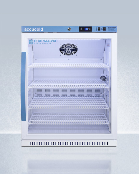 ARG61PVBIADA Accucold Performance Pharmacy-Vaccine Refrigerator 6 Cu. Ft. with Glass Door, Each