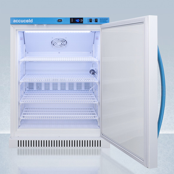 ARS6ML Accucold Performance Medical-Laboratory Refrigerator 6 Cu. Ft. with Solid Door, ADA Height, Each
