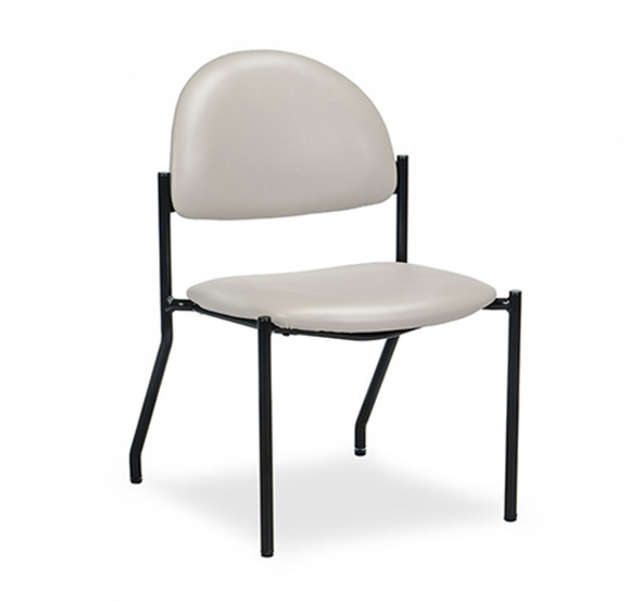 C-40F Clinton Industries KD Side Chair (Black Frame)