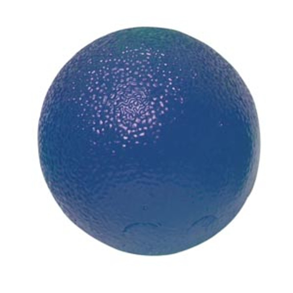 10-1494 Fabrication Enterprises, Inc. CanDo gel hand exercise ball, small, blue, firm, each