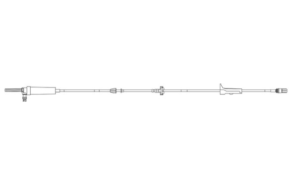 2466-0007 CareFusion GEM LOW SORB W/SS 20DP DEHP-FREE