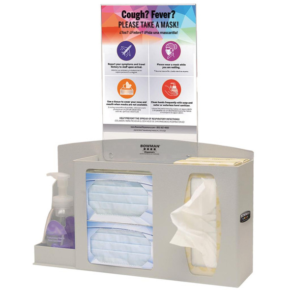 BD211-0012 Bowman Manufacturing Company, Inc. Cover Your Cough Compliance Kit