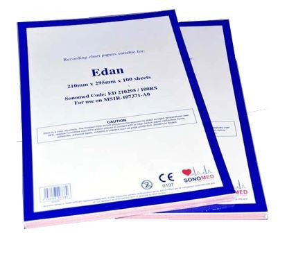 MS1R-107371-A0 Spacelabs Healthcare RECORDING PAPER, Z-FOLD, 210MM