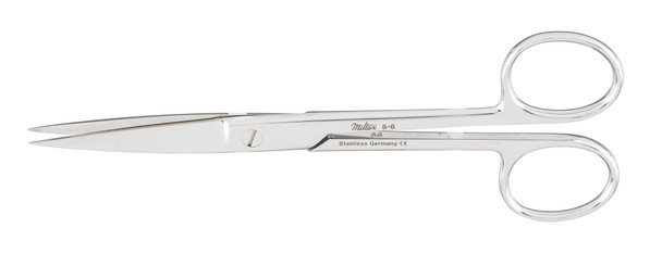 5-6-ST-50 Integra Miltex Operating Scissors Sharp/Sharp Str 5 1/2, Box of 50