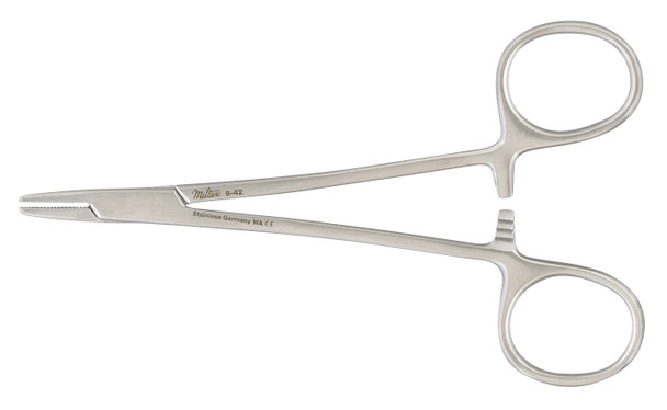 8-42-ST-25 Integra Miltex Mayo-Hegar Needle Holder, Serrated 5, Box of 25