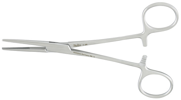 7-36-ST-25 Integra Miltex Kelly Forceps Straight 5.5, Box of 50