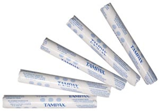 Hospeco FEMININE HYGIENE ORIGINAL TAMPAX® T500 Regular Tampax® in Vending Tube, 500/cs , case
