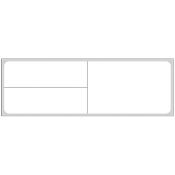 Precision Dynamics (formerly PDC Timemed) DPS-MIT-3 Labeling For MEDITECH Laboratory Systems, 1¼in. x 4in., White, Infrared Thermal Glove Adhesive® Labels For Direct Thermal Printers (4 1/8in. carrier width), 3,600/bx , box