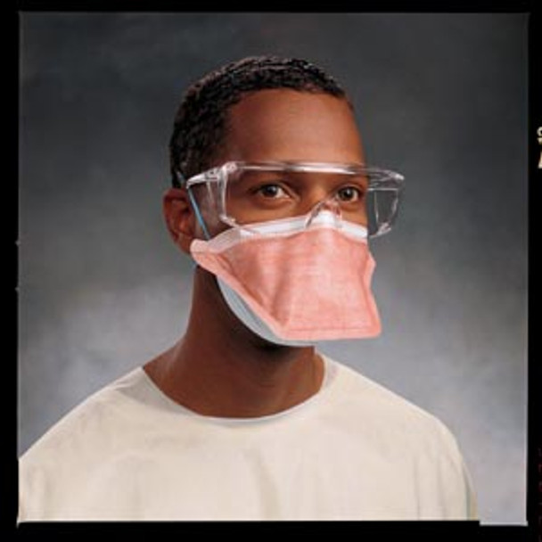 O&M Halyard 46727 FLUIDSHIELD™ PFR95™ Particulate Filter Respirator & Surgical Mask, Polyurethane Headband, Regular Size, Orange, 35/pkg, 6 pkg/cs (US Only) (Orders are Non-Cancellable & Non-Returnable) , case