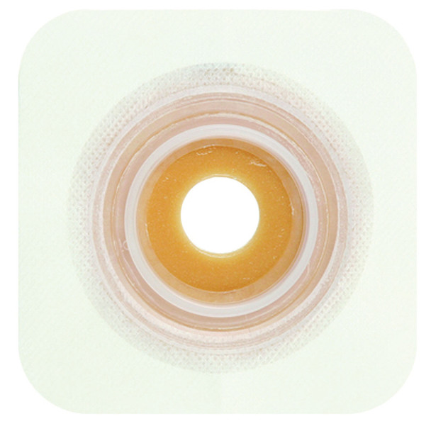 Convatec SUR-FIT NATURA® 411801 Skin Barrier, Stomahesive, with Mold-to-Fit Opening and Hydrocolloid Tape Collar, White, 1 3/4\in. Flange, 1/2\in. - 7/8\in. Stoma Opening, 10/bx (Continental US Only) , box