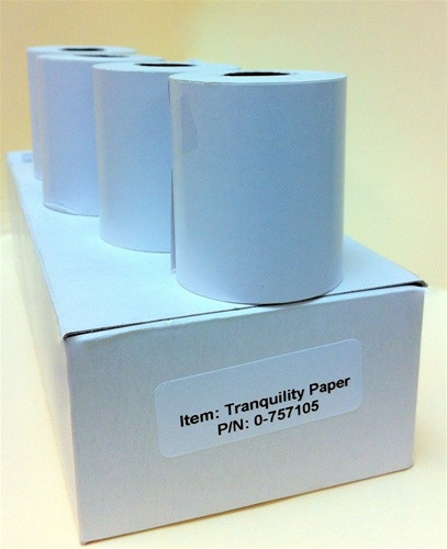 Schiller Americas, Inc. 0-757105 Printer Paper for Tranquility II, 10 rl/bx (Not Available for Sale into Canada) (DROP SHIP ONLY) ($100 Minimum Order Requirement or customer will be charged $30 min order fee) , box